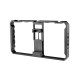 PC06 Vlogging Live Broadcast Smartphone Metal Cage Video Rig Filmmaking Recording Handle Stabilizer Bracket for Mobile Phones