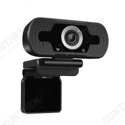 1080P HD USB Webcam Web Camera With Built-in Noise Reduction Microphone for PC 1080P HD USB Webcam Web Camera With Built-in Noise Reduction Microphone for PC