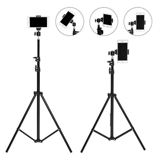 160cm Live Extended Multi-angle Rotation Tripod With Storage Bag