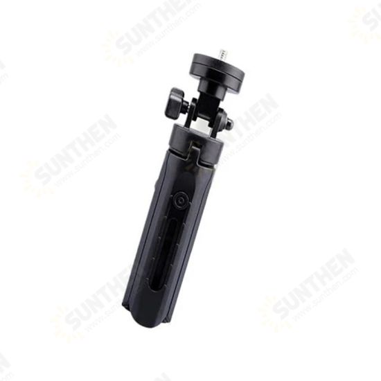 2 in 1 Desktop Three-way Tripod for Sport Live Camera Camcorder With Phone Clip Holder