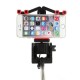 360 Rotating bluetooth RC Selfie Stick Anti-Shake Extendable Smart Cam Monopod