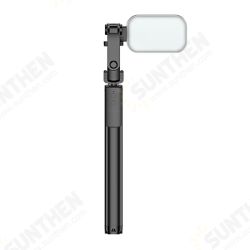 6-in-1 Self-timer Extendable bluetooth Selfie Stick Fill Light Live-broadcasting Cell Phone Holder Built-in Tripod 6-in-1 Self-timer Extendable bluetooth Selfie Stick Fill Light Live-broadcasting Cell Phone Holder Built-in Tripod