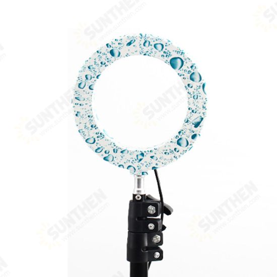 6 inch LED Ring Light Fill Light For Makeup Streaming Selfie Beauty Photography B Makeup Mirror Light-Blue