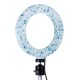 6 inch LED Ring Light Fill Light For Makeup Streaming Selfie Beauty Photography B Makeup Mirror Light-Blue