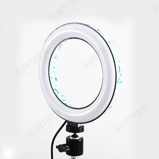 6 inch LED Ring Light Fill Light For Makeup Streaming Selfie Beauty Photography B Makeup Mirror Light-Blue