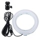 6 inch LED Ring Light Fill Light For Makeup Streaming Selfie Beauty Photography B Makeup Mirror Light-Blue