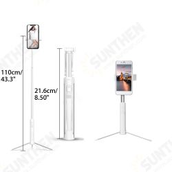 A19 110cm 3 in 1 bluetooth Remote Extendable Multi-angle Rotation Tripod Selfie Stick With Fill Light for Smartphones A19 110cm 3 in 1 bluetooth Remote Extendable Multi-angle Rotation Tripod Selfie Stick With Fill Light for Smartphones