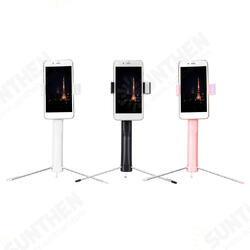 A19 80cm All in 1 bluetooth Remote Extendable Multi-angle Rotation Tripod Selfie Stick With Fill Light for Smartphones A19 80cm All in 1 bluetooth Remote Extendable Multi-angle Rotation Tripod Selfie Stick With Fill Light for Smartphones