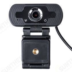 Adjustable 1080P Macbook Camera USB Webcam Video Calling Web Cam & Microphone