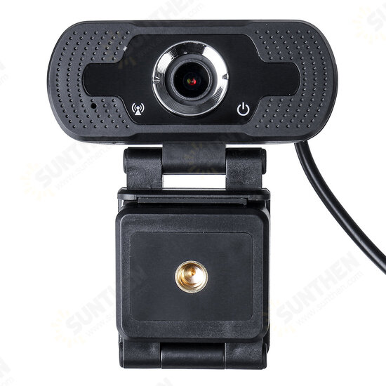 Adjustable 1080P Macbook Camera USB Webcam Video Calling Web Cam & Microphone