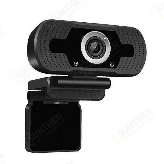 Adjustable 1080P Macbook Camera USB Webcam Video Calling Web Cam & Microphone