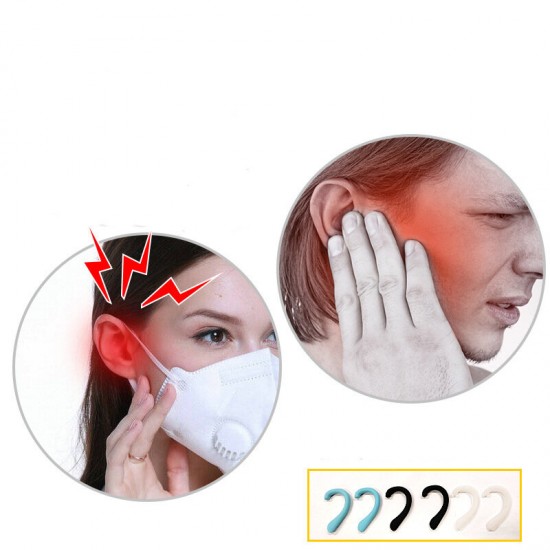 1 Pair Universal Artifact Sleeve Silicone Earmuffs Ear Protection Comfortable Reduce ear Pain