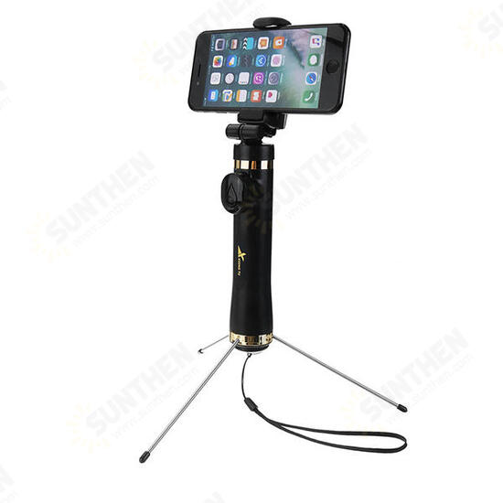 3 in 1 bluetooth Remote Tripod Selfie Stick With Reflector For iPhone X 8Plus Oneplus 6 S9+