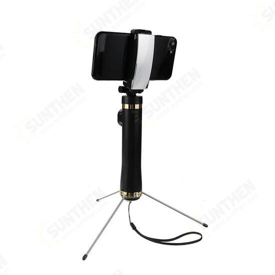 3 in 1 bluetooth Remote Tripod Selfie Stick With Reflector For iPhone X 8Plus Oneplus 6 S9+