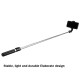 Q03 Selfie Stick Tripod Hand Gimbals 3-In-1 Multi-Modes Wireless bluetooth Remote Control 360° Rotatable Foldable Desk Stand Portable Tripod