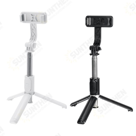 Q03 Selfie Stick Tripod Hand Gimbals 3-In-1 Multi-Modes Wireless bluetooth Remote Control 360° Rotatable Foldable Desk Stand Portable Tripod