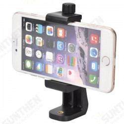 Universal 1/4 Screw Hole Phone Clip 360 Degree Rotatable Desk Phone Clamp Range 58-108mm Holder for Broadcast Universal 1/4 Screw Hole Phone Clip 360 Degree Rotatable Desk Phone Clamp Range 58-108mm Holder for Broadcast
