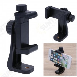 Universal 1/4 Screw Hole Phone Clip 360 Degree Rotatable Desk Phone Clamp Range 58-108mm Holder for Broadcast Universal 1/4 Screw Hole Phone Clip 360 Degree Rotatable Desk Phone Clamp Range 58-108mm Holder for Broadcast