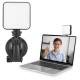W64 2000mAh Stepless Adjustable Fill light Video Conference Lighting Mobile Phone Camera Computer Live Photography Light