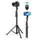 BW-STB1 Stable Tripod Selfie Stick Wireless Remote Shutter Multi-angle Professional Portable Selfie Stick for Phones Cameras Ring Light