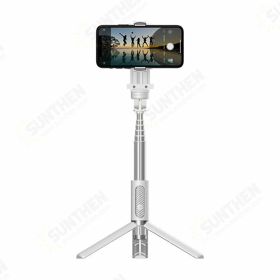 Capture Q Single Axis Handheld Gimbal Smartphone Stabilizer Extendable Selfie Stick with Tripod for Cellphone Vlog Video Live Streaming