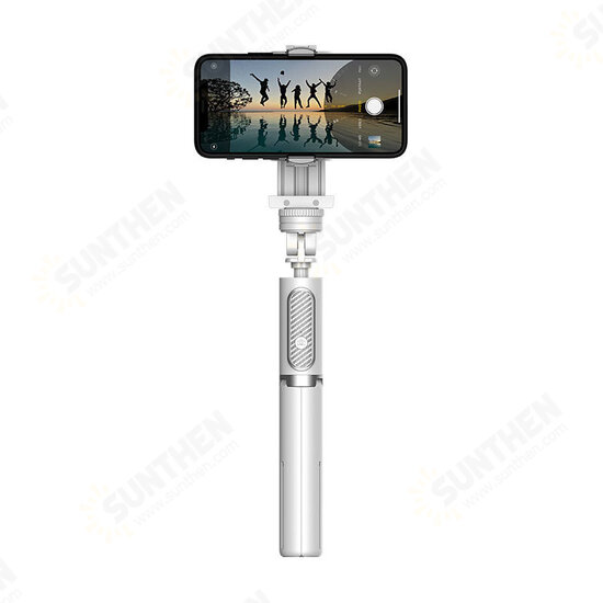 Capture Q Single Axis Handheld Gimbal Smartphone Stabilizer Extendable Selfie Stick with Tripod for Cellphone Vlog Video Live Streaming