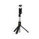 Extended Multi-angle bluetooth Remote Tripod Selfie Stick for Iphone X XR Plus