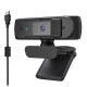 K30 HD 5MP USB Webcam 77° Wide Angle Auto Focus Built-in Dual Mics with Privacy Cover Smart WebCam YouTube Video Recording Conferencing Meeting Camera