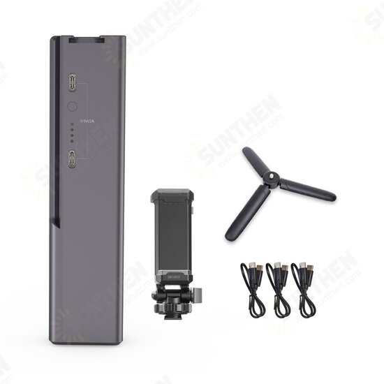 EEL Multi-functional Shooting Grip Tripod Built-in 9000mAh battery & 5 Type-C In/Output Mobile Phone Clip