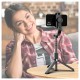 L08 3-in-1 Gimbal Stabilizer Selfie Stick Tripod Wireless Aluminum Alloy Foldable Selfie for Vlog Smartphone