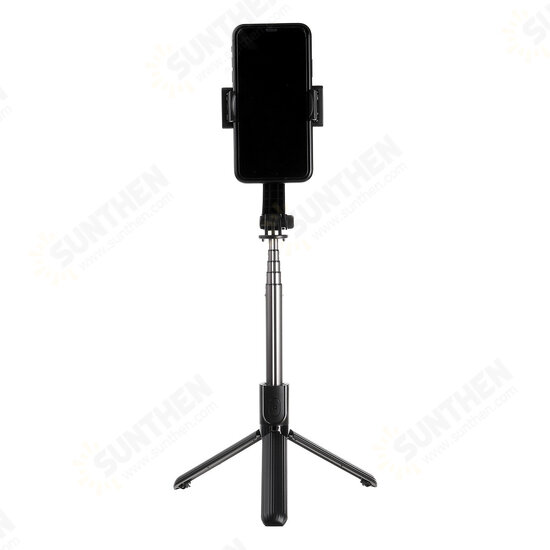 L08 Handheld Extendable bluetooth Aluminium Alloy Tripod Selfie Stick for Mobile Phone Shooting Stabilizer