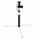 Mini bluetooth Hand-held Selfie Stick Remote Control Multi-angle Tripod With LED Fill Light for Live Phones