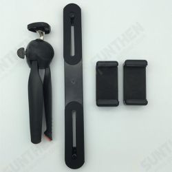 S28 Universal Dual Position Mini Metal Desktop Multi-function Tripod Bracket for Mobile Phone Live bracket S28 Universal Dual Position Mini Metal Desktop Multi-function Tripod Bracket for Mobile Phone Live bracket