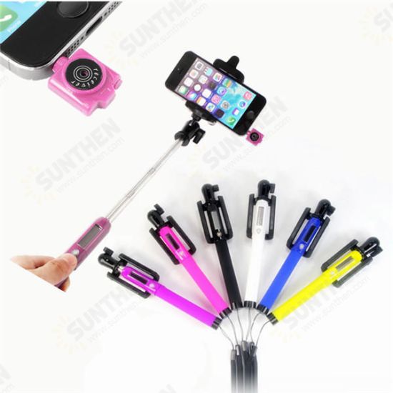 Solar Power Infrared Remote Handheld Selfie Stick Monopod For Cell Phone