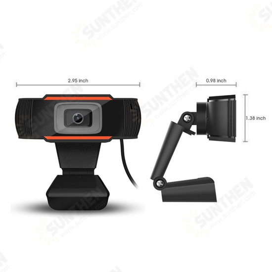 Upgrade USB2.0 HD Webcam Camera Web Cam With Mic For Computer Laptop Desktop