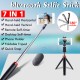 Y9 All-in-One bluetooth Selfie Stick Mini Desktop Tripod Monopod 180 Rotation Foldable Selfie Sticks for Mobile Phones