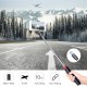 Y9 All-in-One bluetooth Selfie Stick Mini Desktop Tripod Monopod 180 Rotation Foldable Selfie Sticks for Mobile Phones