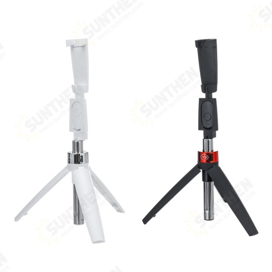 Y9 All-in-One bluetooth Selfie Stick Mini Desktop Tripod Monopod 180 Rotation Foldable Selfie Sticks for Mobile Phones