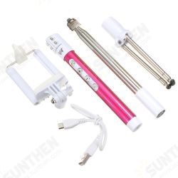 bluetooth Wireless Remote Extendable Handheld Monopod Tripod bluetooth Wireless Remote Extendable Handheld Monopod Tripod