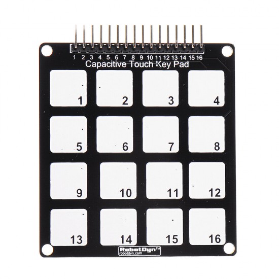 16 Keys Capacitive Touch Key Pad Module Keyboard