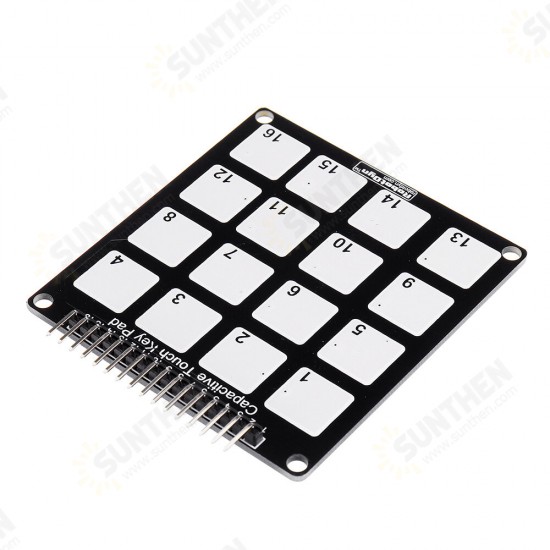 16 Keys Capacitive Touch Key Pad Module Keyboard