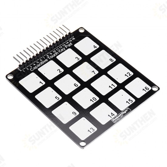 16 Keys Capacitive Touch Key Pad Module Keyboard