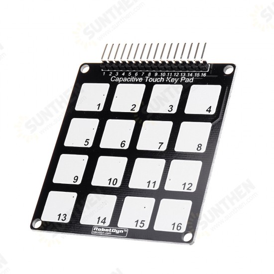 16 Keys Capacitive Touch Key Pad Module Keyboard