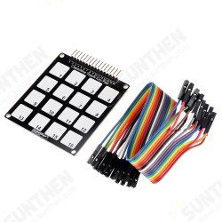 16 Keys Capacitive Touch Key Pad Module Keyboard 16 Keys Capacitive Touch Key Pad Module Keyboard