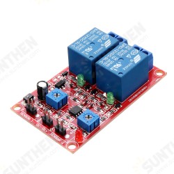 2 Channel Flame Sensor Relay Module Alarm Flame Flare Detection Module 12V DC 2 Channel Flame Sensor Relay Module Alarm Flame Flare Detection Module 12V DC