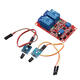 2 Channel Flame Sensor Relay Module Alarm Flame Flare Detection Module 12V DC