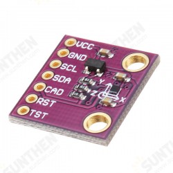 3Pcs CJMCU-9911 AK09911C Geomagnetic Hall Sensor Three Axis Magnetometer Compass Module 3Pcs CJMCU-9911 AK09911C Geomagnetic Hall Sensor Three Axis Magnetometer Compass Module
