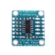 3pcs AT42QT1070 5-Pad 5 Key Capacitive Touch Screen Sensor Module Board DC 1.8 to 5.5V Power For Standalone Mode