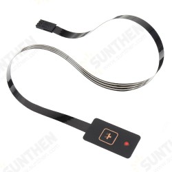 3pcs Single Button GPS Membrane Sensor Switch 1 Button with Light MCU Extended Keyboard PVC Panel DIY Accessories 3pcs Single Button GPS Membrane Sensor Switch 1 Button with Light MCU Extended Keyboard PVC Panel DIY Accessories