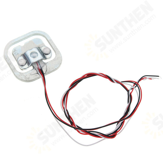 4pcs DIY 50KG Body Load Cell Weight Strain Sensor Resistance With HX711 AD Module